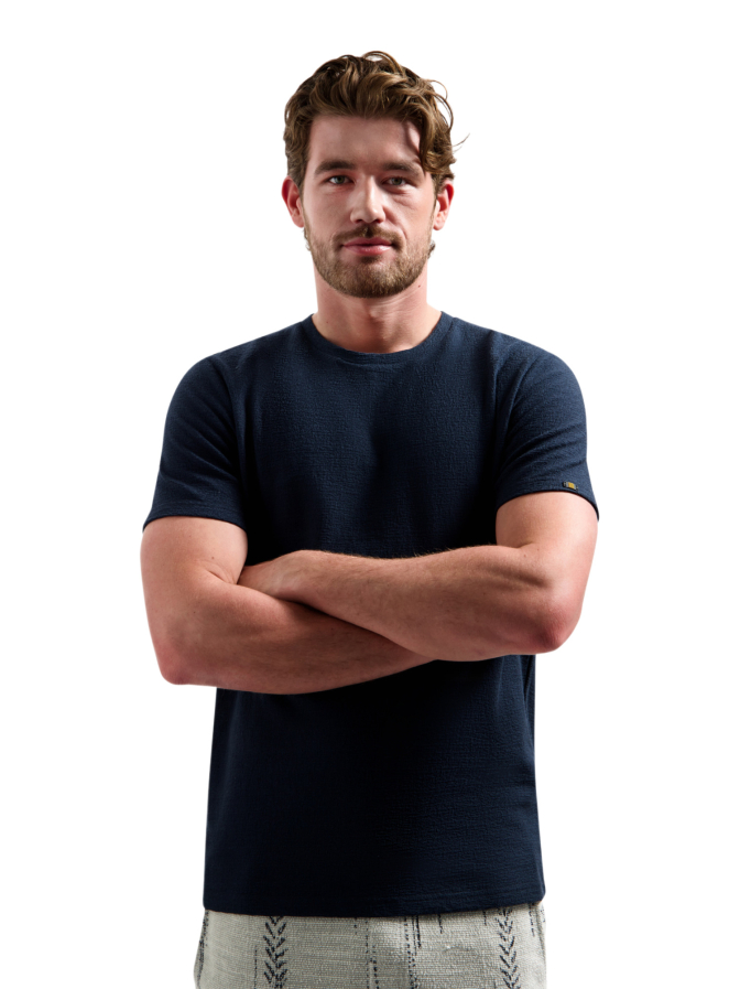 NO EXCESS T-Shirt mit Rundhals bei Robert Ley