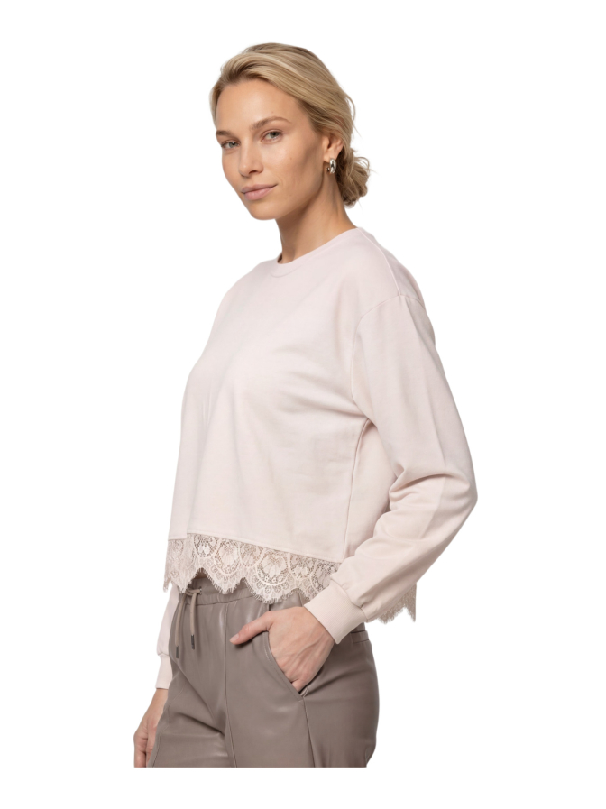 Monari Sweatshirt mit Spitze bei Robert Ley