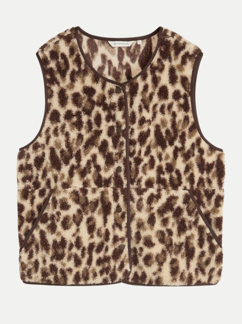 Tom Tailor Casual Teddy-Weste bei Robert Ley