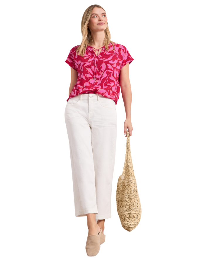 Street One Blusenshirt mit Split Neck bei Robert Ley