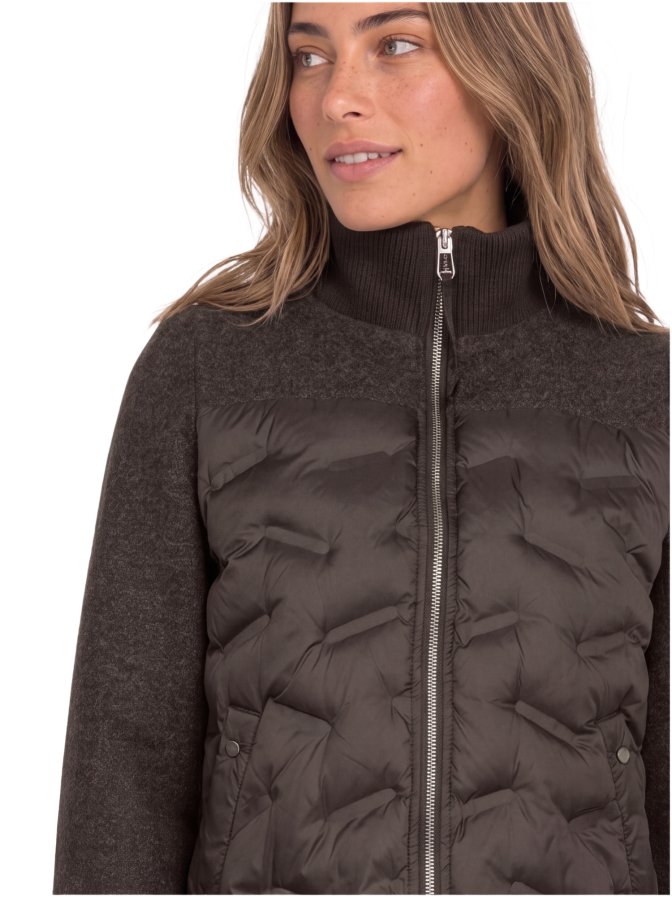 Street One Steppjacke mit Strukturmix bei Robert Ley
