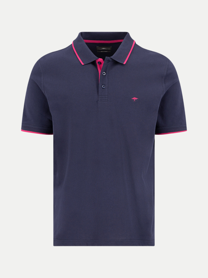 Fynch-Hatton Poloshirt mit Kontrastdetails bei Robert Ley