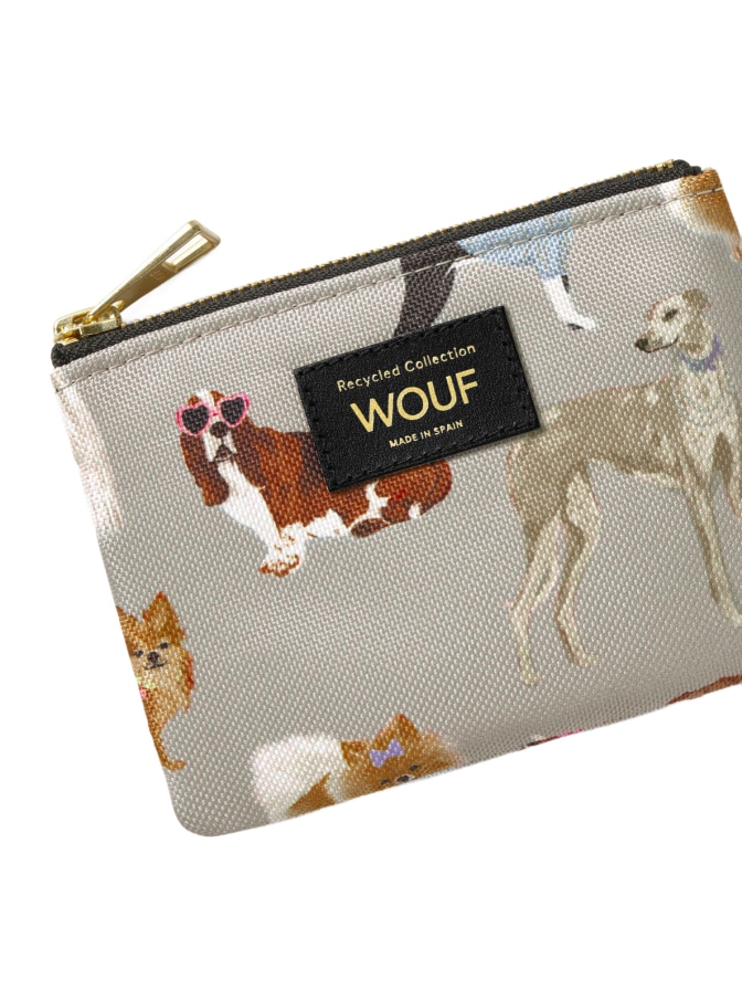 WOUF Mini Tasche im Welpen-Design 13x9x1 cm bei Robert Ley