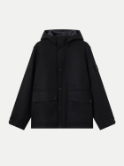 Stone Island Kurzer Parka GHOST v0029black bei Robert Ley