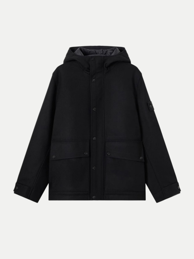 Stone Island Kurzer Parka GHOST bei Robert Ley