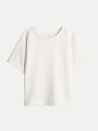 OPUS Kurzarmsweatshirt Gosa mit Fledermausärmeln 1004-milk bei Robert Ley