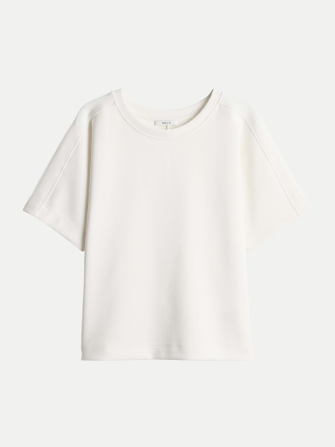 OPUS Kurzarmsweatshirt Gosa mit Fledermausärmeln bei Robert Ley