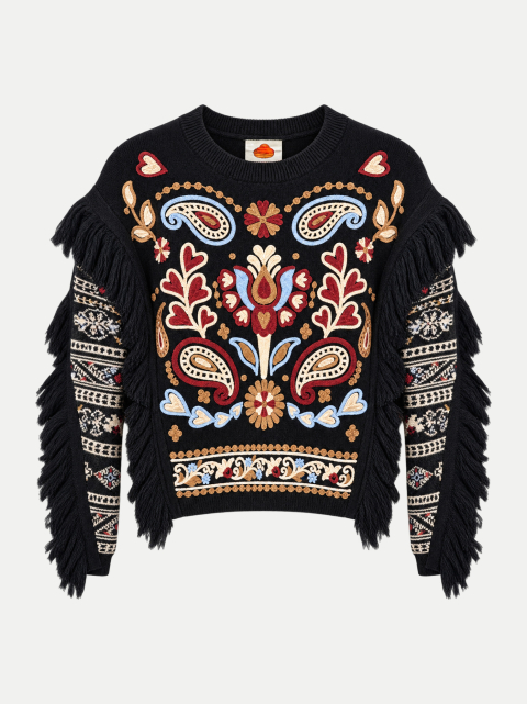 Farm Rio Pullover LOVE PAISLEY CORNELLI bei Robert Ley