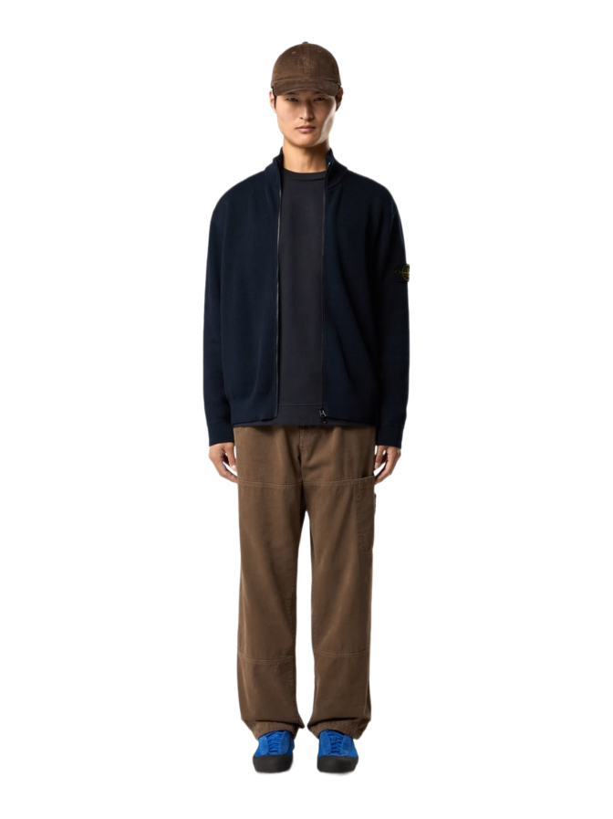 Stone Island Cardigan mit Logo-Badge bei Robert Ley