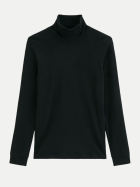 Marc O'Polo Langarmshirt mit Rollkragen 0001-Black bei Robert Ley