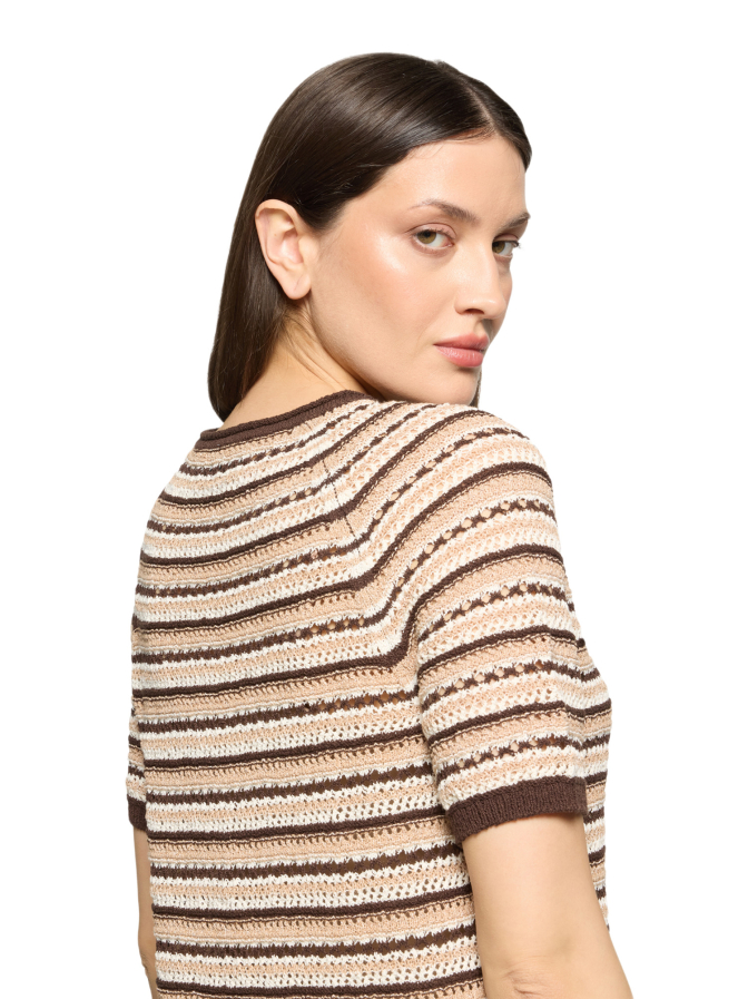 Cartoon Halbarm-Strickpullover bei Robert Ley