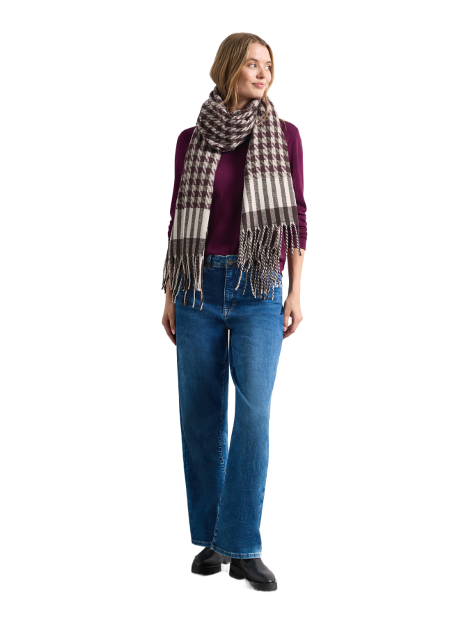 Street One Tuch mit Houndstooth-Muster bei Robert Ley