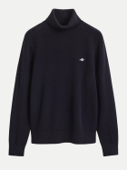 Gant Rollkragenpullover aus Woll-Mix 433-EVENING BLUE bei Robert Ley