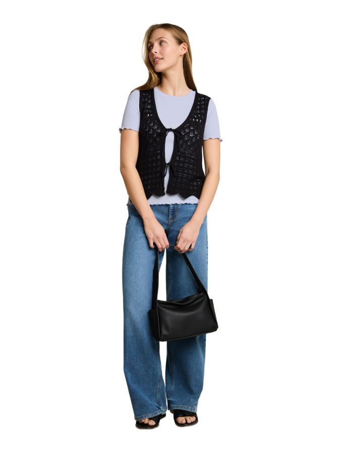 Tom Tailor Denim T-Shirt mit gewellten Saumkanten bei Robert Ley