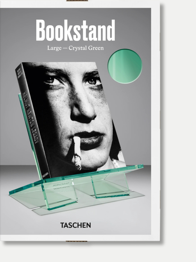 TASCHEN Bookstand. Large. Crystal Green bei Robert Ley