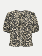 Only Bluse mit Rundhalsausschnitt 180083001-Birch/JENNA LEO bei Robert Ley