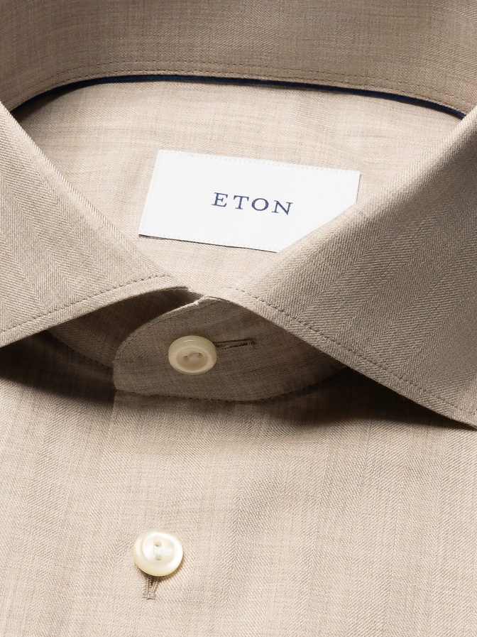 Eton Slim-Fit Flanellhemd bei Robert Ley