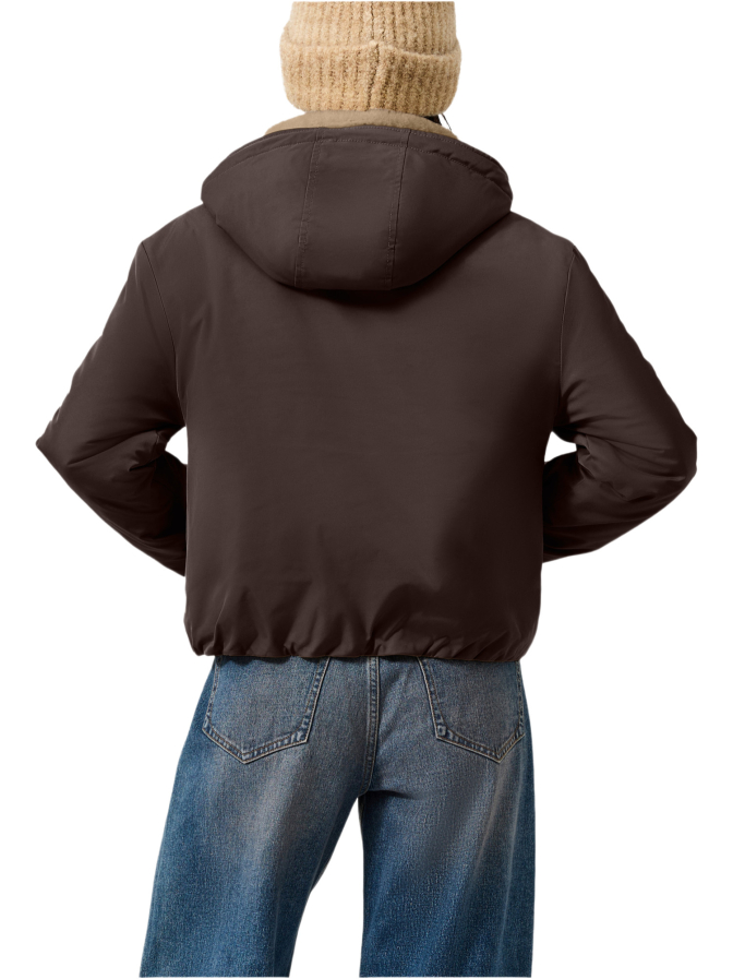 Q/S designed by Steppjacke mit Teddy-Futter bei Robert Ley