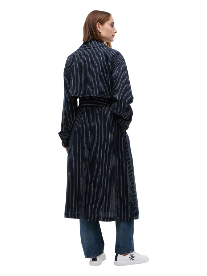 Tommy Hilfiger Trenchcoat mit Nadelstreifen bei Robert Ley