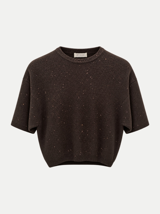 Antonelli Firenze Kurzarm-Strickpullover Lucilla bei Robert Ley