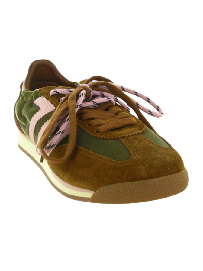 Back 70 Sneaker Rocket Velvet it Green Nude bei Robert Ley