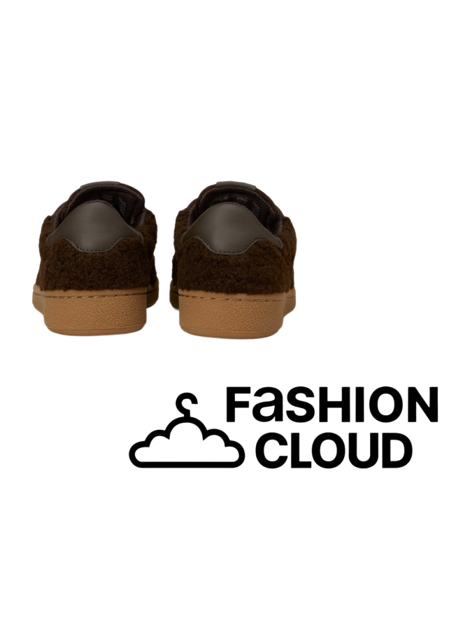 Marc O'Polo Sneakers aus Leder und Teddyfell bei Robert Ley