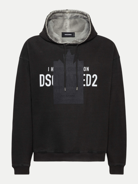 DSQUARED2 Hoodie mit Sprühfarbe bei Robert Ley