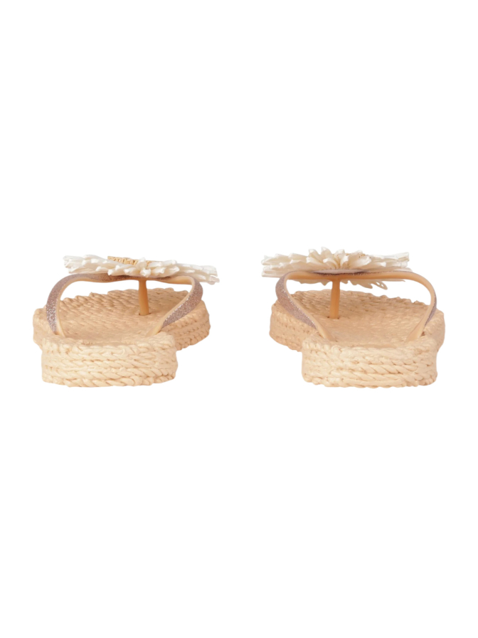 Ilse Jacobsen Flip-Flops mit Blumendetail bei Robert Ley