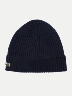 Lacoste Beanie mit Logostickerei 166-navy bei Robert Ley