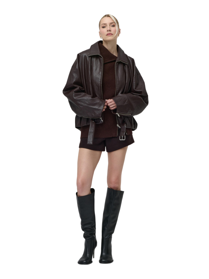 LeGer Studio by Lena Gercke Kunstlederjacke Constance in Lack-Optik bei Robert Ley