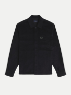 Fred Perry Overshirt aus Cord 102-black bei Robert Ley