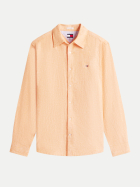 Tommy Jeans Regular-Fit Leinenshirt SD2-ORANGE bei Robert Ley