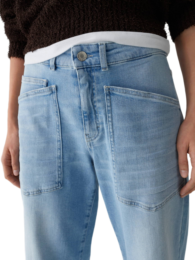 Opus Pants Barrel-Fit Jeans Melly Breeze bei Robert Ley