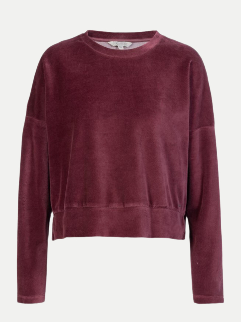 Herrlicher Jersey-Velour Shirt Sena bei Robert Ley