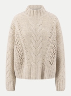 Fynch-Hatton Strickpullover aus Wolle-Mix 192-NEUTRAL TAN bei Robert Ley