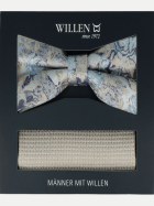Willen Fliege + Einstecktuch Set 310-nude bei Robert Ley
