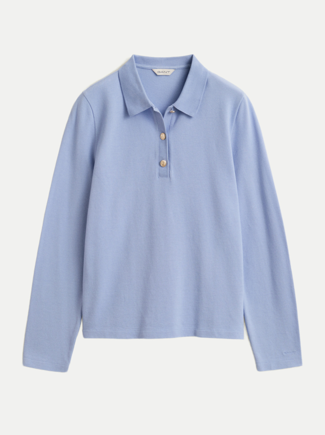 Gant Langärmliges Piqué-Poloshirt bei Robert Ley