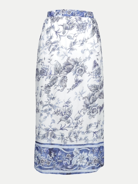 Emily Van Den Bergh Rock mit Floral-Muster bei Robert Ley