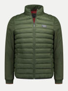 NZA New Zealand Auckland Steppjacke mit Stehkragen 2701-JACKET SCOUTING GREEN bei Robert Ley