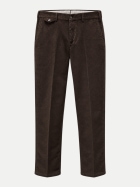 Cellar Door Tapered-Fit Flanellhose Ciak 9espresso bei Robert Ley