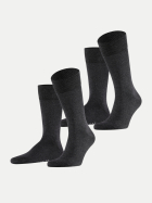 Falke Socken 2er-Pack 3080-anthra.mel bei Robert Ley