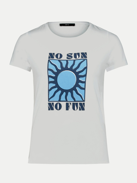 Zero T-Shirt mit Print bei Robert Ley