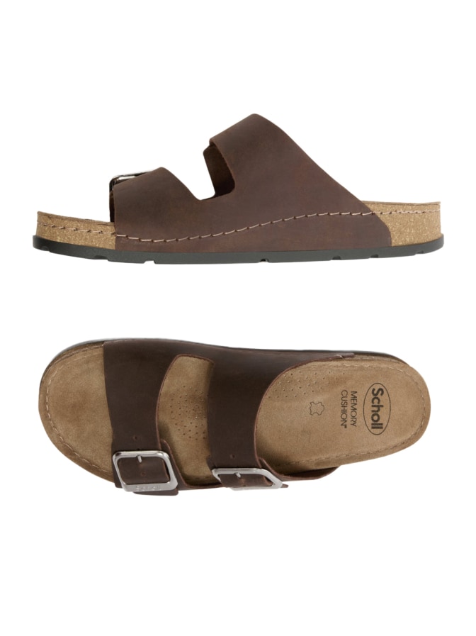 Scholl Schlappe BORA mit 2 Buckles bei Robert Ley