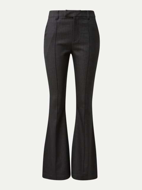 Q/S designed by Bootcut-Hose mit Nadelstreifen bei Robert Ley