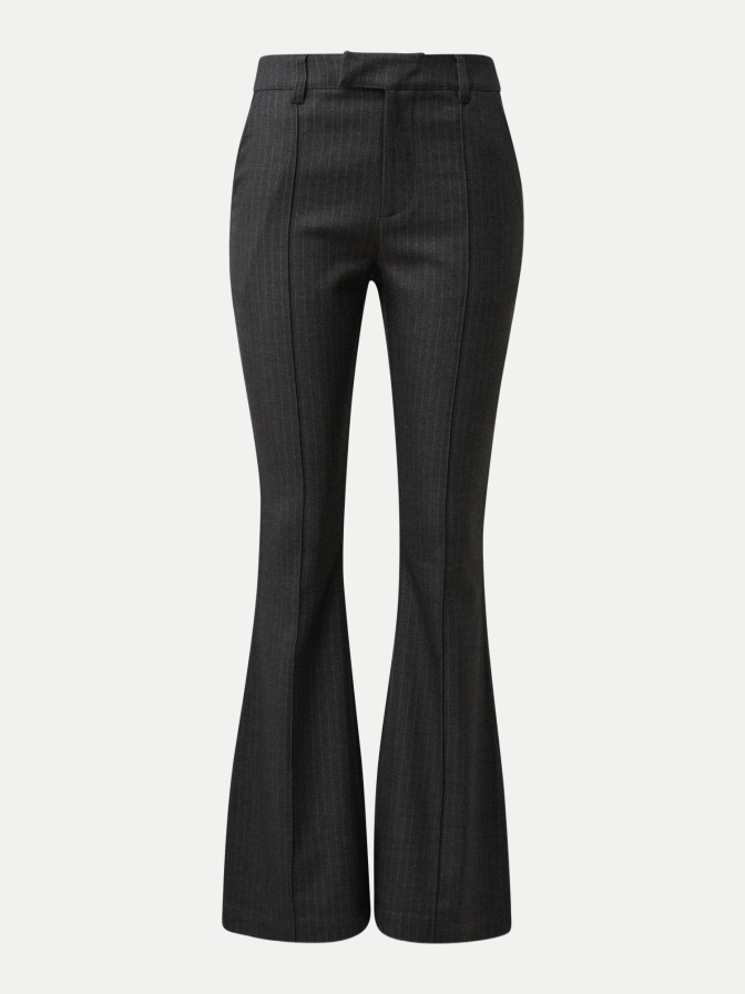 Q/S designed by Bootcut-Hose mit Nadelstreifen bei Robert Ley