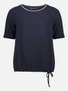 Betty Barclay T-Shirt mit Bindeschleife 8345-Dark Sky bei Robert Ley