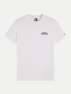 Tommy Jeans Jersey-T-Shirt mit Logo YBH-WHITE bei Robert Ley