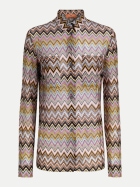 MISSONI Strickbluse sm9ej multicbro-sm9ej multicbrow/yellow/pin bei Robert Ley