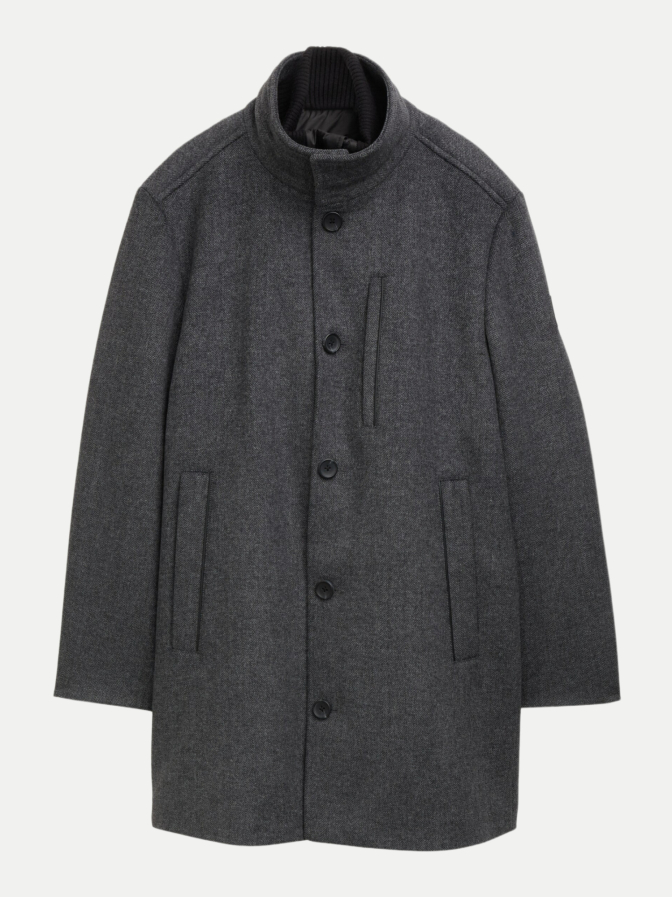 Tom Tailor Casual Mantel mit abnehmbarer Innenjacke bei Robert Ley