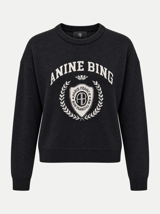 Anine Bing Sweatshirt Mia aus Merinowolle bei Robert Ley